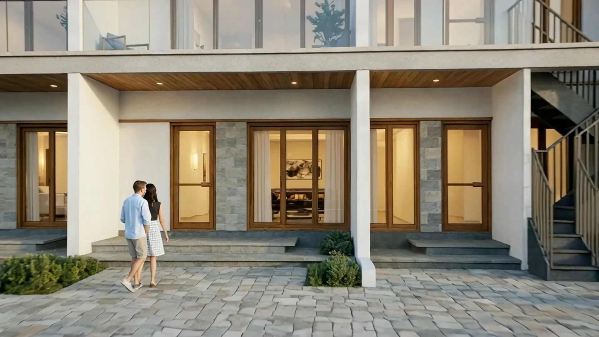 Ground-floor entrance